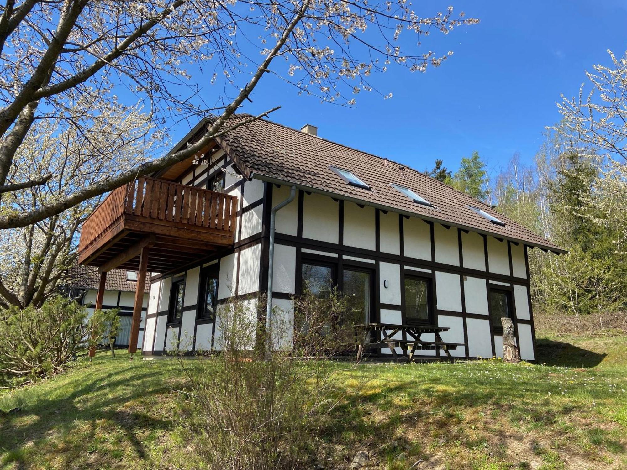 Ferienwohnung Mimo Direkt Am Waldrand Frankenau Esterno foto