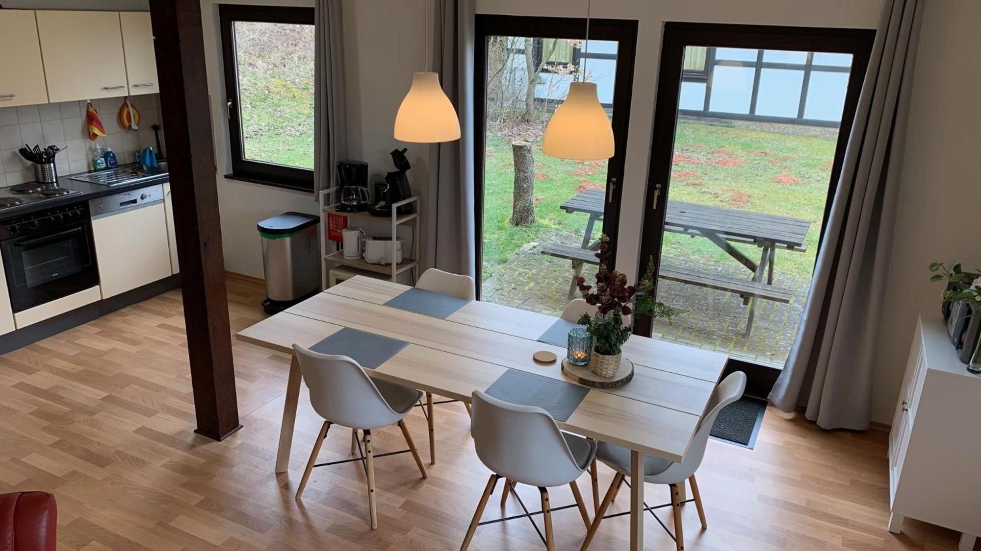 Ferienwohnung Mimo Direkt Am Waldrand Frankenau Esterno foto